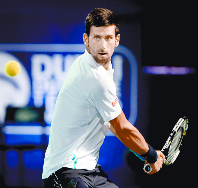 Djokovic abandonó en Dubai