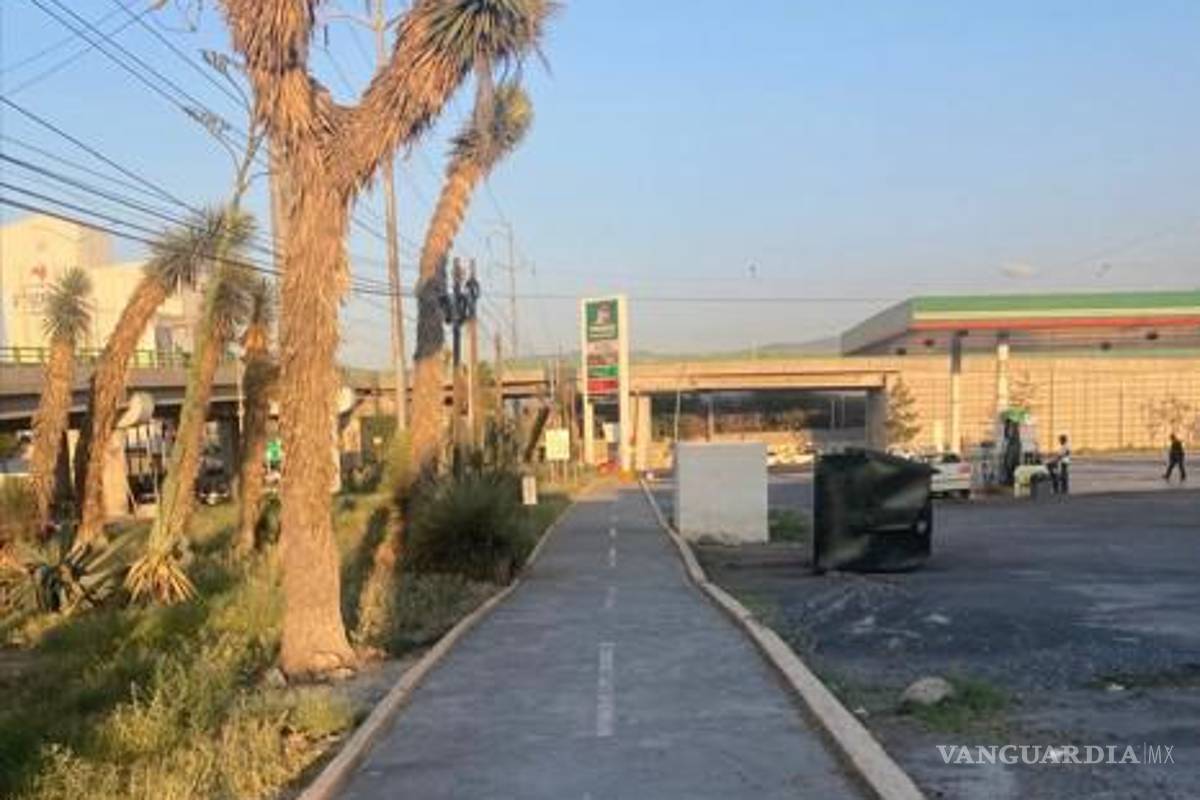 ¡Al fin! Delimita y limpia Municipio tramo de la Ciclovía en Saltillo