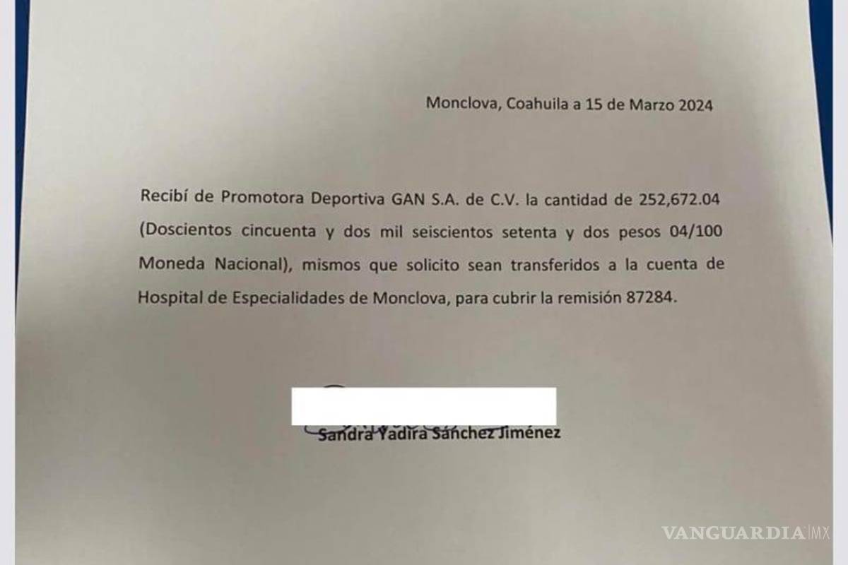 $!Los Acereros donaron lo recaudado en taquillas a Daniel.
