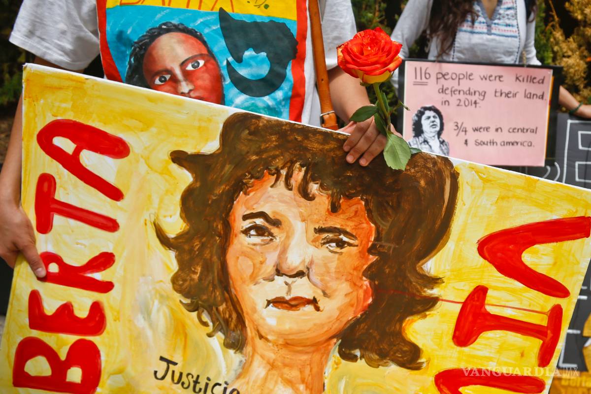 Piden justicia para Berta Cáceres en Nueva York