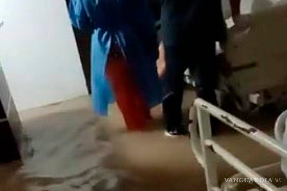 Se inunda Hospital Materno Infantil en Reynosa, Tamaulipas