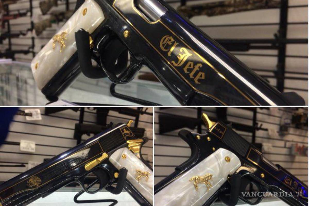 Empresa estadounidense diseña armas inspiradas en el narco