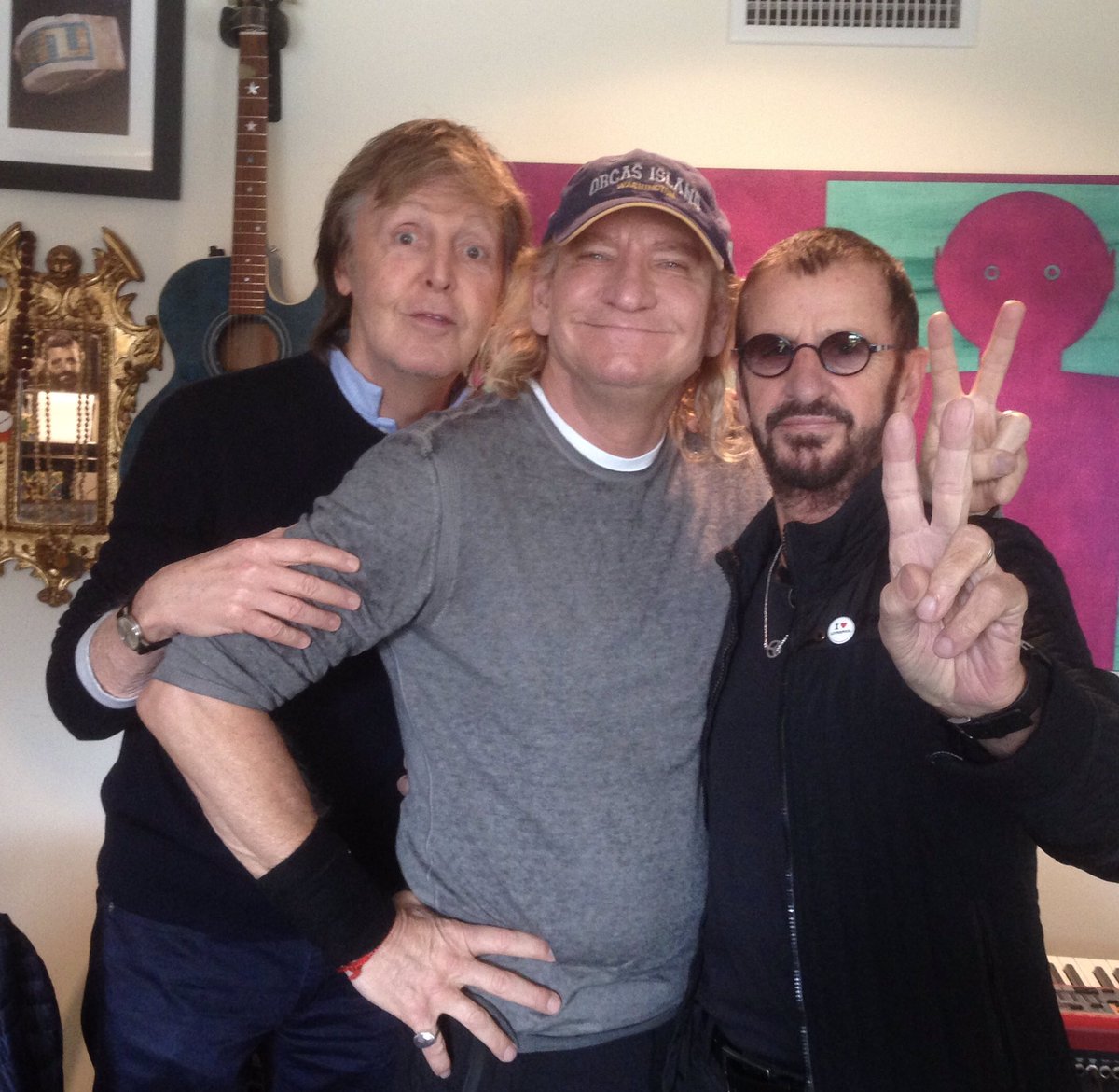 $!Paul McCartney y Ringo Starr graban juntos para nuevo disco
