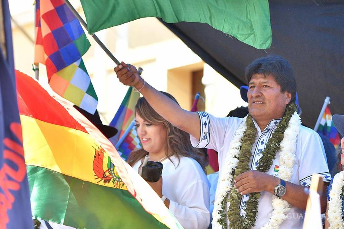 Evo Morales se declara ganador de los reñidos comicios en Bolivia