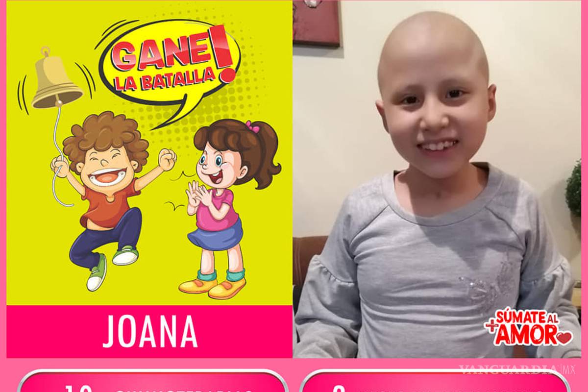 Joana, niña que inspiró los corazones de Mirasierra... ¡vence al cáncer!