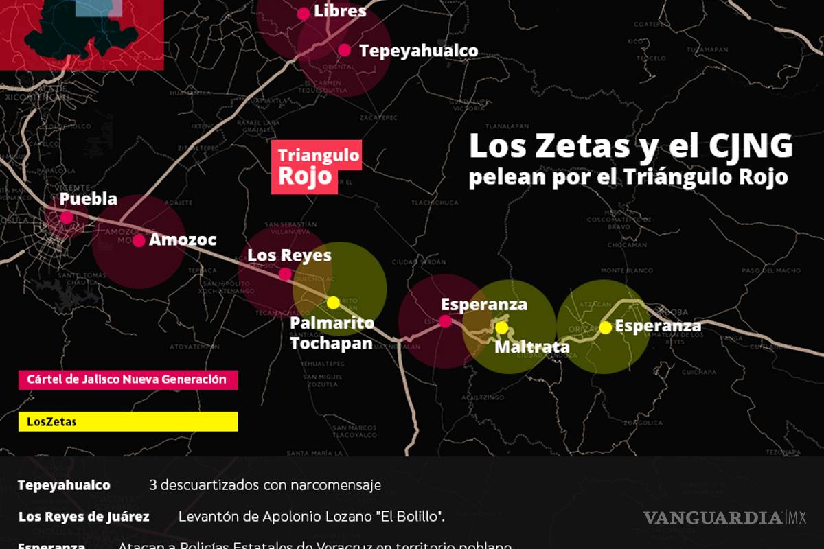 $!Así inició la narcoguerra que libran el Cártel Jalisco Nueva Generación y Los Zetas en Veracruz y Puebla