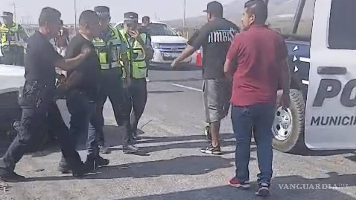 Persecución al sur de Saltillo deja tres personas heridas