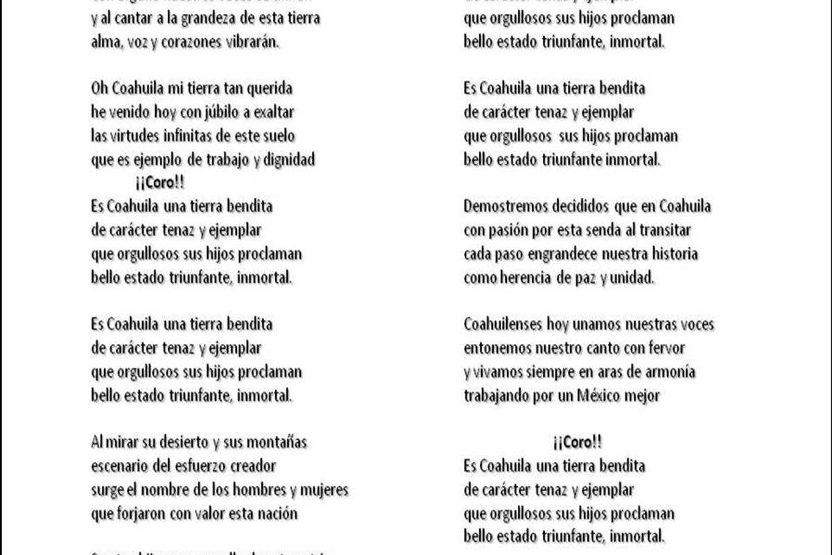Propone diputado de Coahuila sea obligatorio entonar el Himno Coahuilense en juegos deportivos