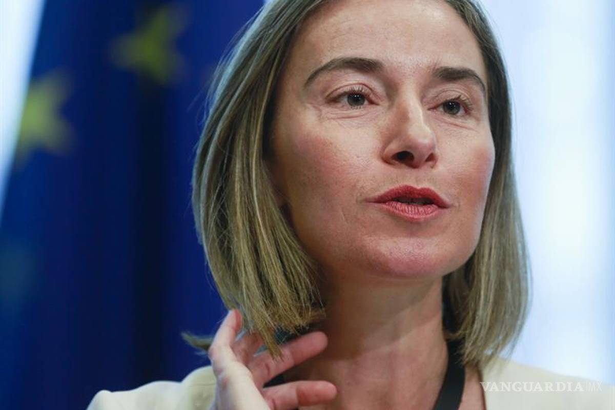 Sería un "error" confundir "EU primero" con "EU va solo”: Federica Mogherini