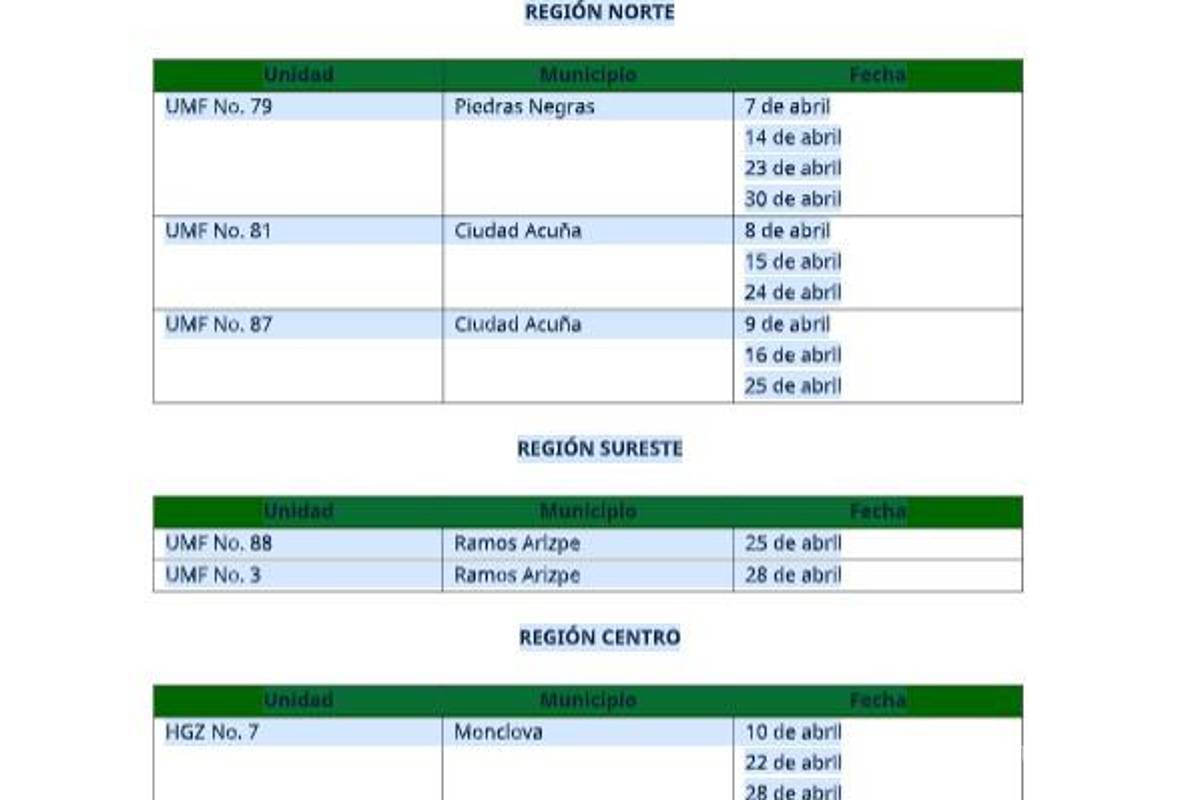 $!Ofrecerá IMSS servicio de mastografías móviles en Coahuila