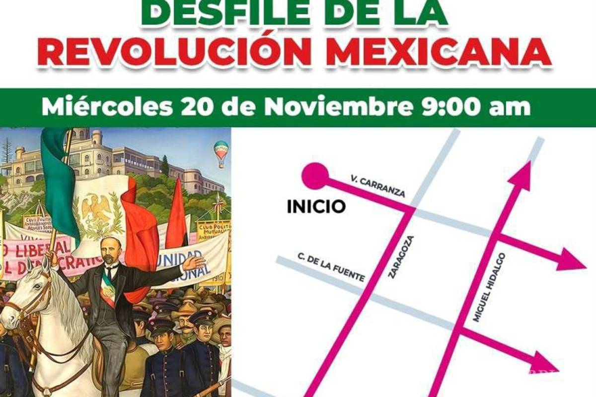 $!Quedó definido el trayecto del desfile cívico-militar.