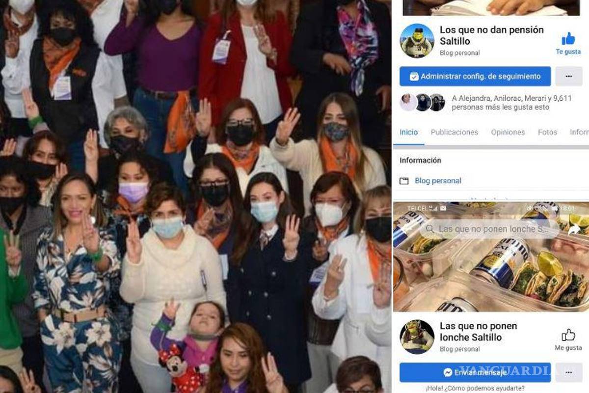 Páginas como “Los que no dan pensión” y “Las que no dan lonche” banalizan los verdaderos problemas: colectiva feminista de Saltillo