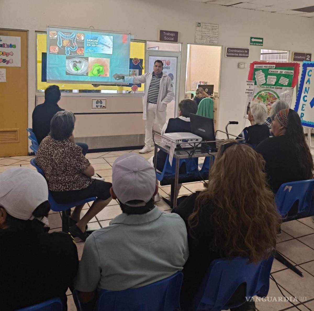 $!El IMSS Coahuila mantiene estrategias de prevención y promoción de estilos de vida saludables para combatir el cáncer de colon.