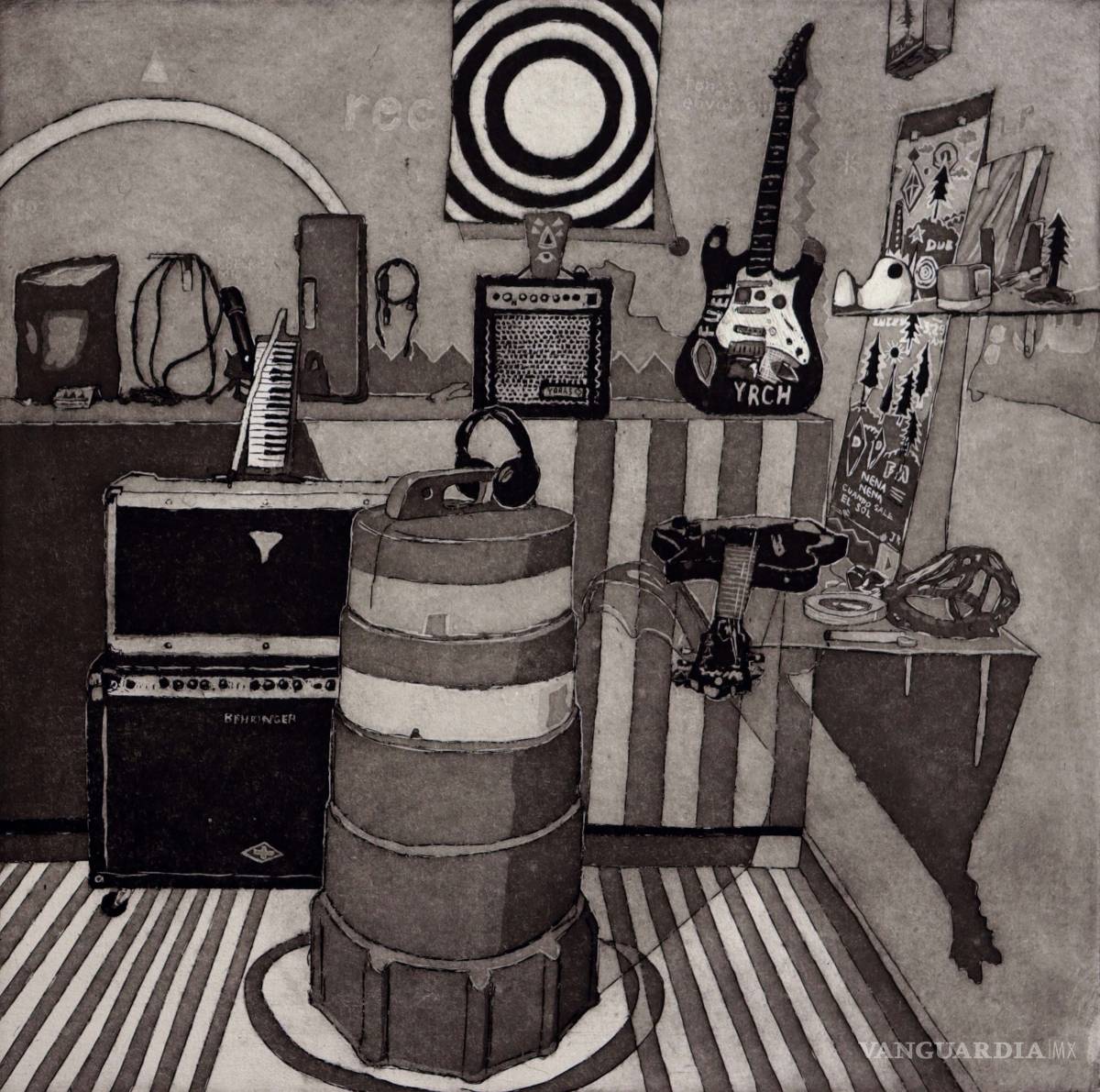 $!‘Tonos’ de Roy Carrum: Con gráfica y arte inicia el Festival Julio Torri