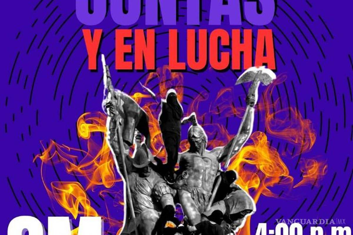 Rumbo al 8M: ¿Cuándo es la marcha y qué ruta seguirá en Saltillo?