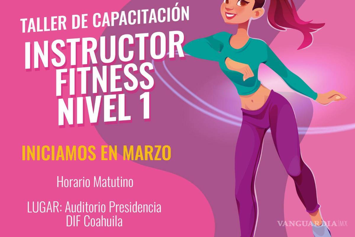 DIF-Coahuila invita a talleres de fitness