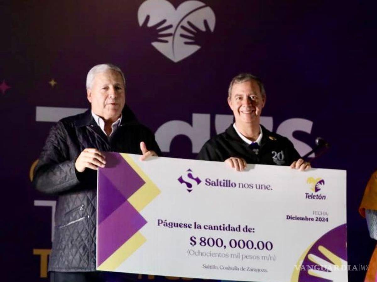 $!En su administración, Fraustro ha entregado apoyos por 2.4 millones de pesos al Teletón.