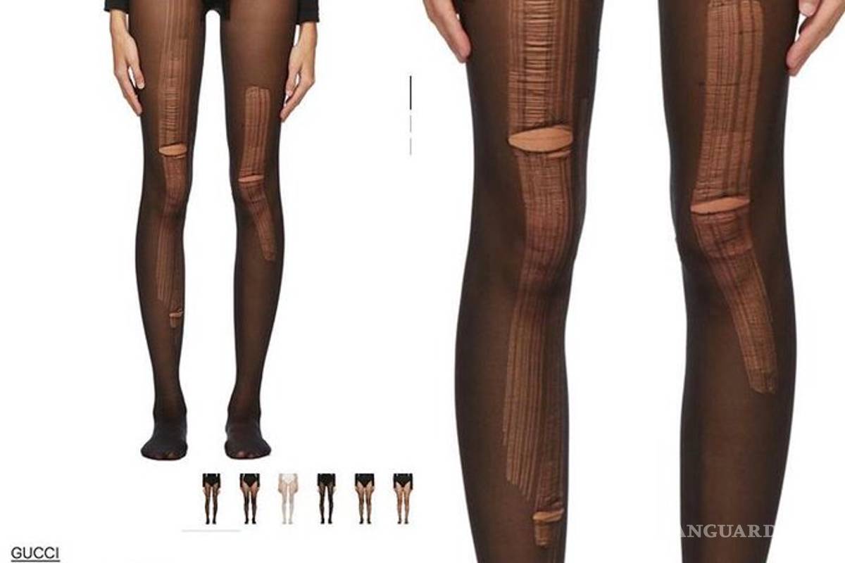 Gucci lanza medias rotas en 4 mil pesos… y se agotan