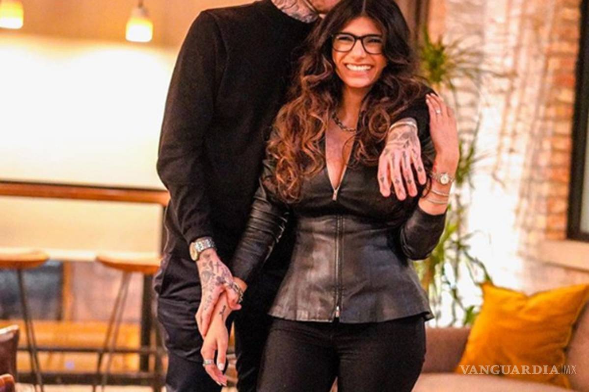 ¡La ex porno estrella Mia Khalifa se casa!, y ya presume el anillo