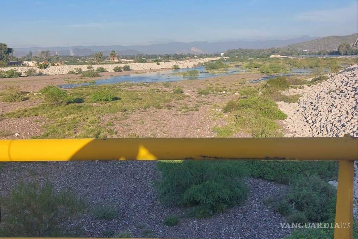 Corre agua por el Río Nazas en La Laguna; no fluía desde agosto de 2016 (video)