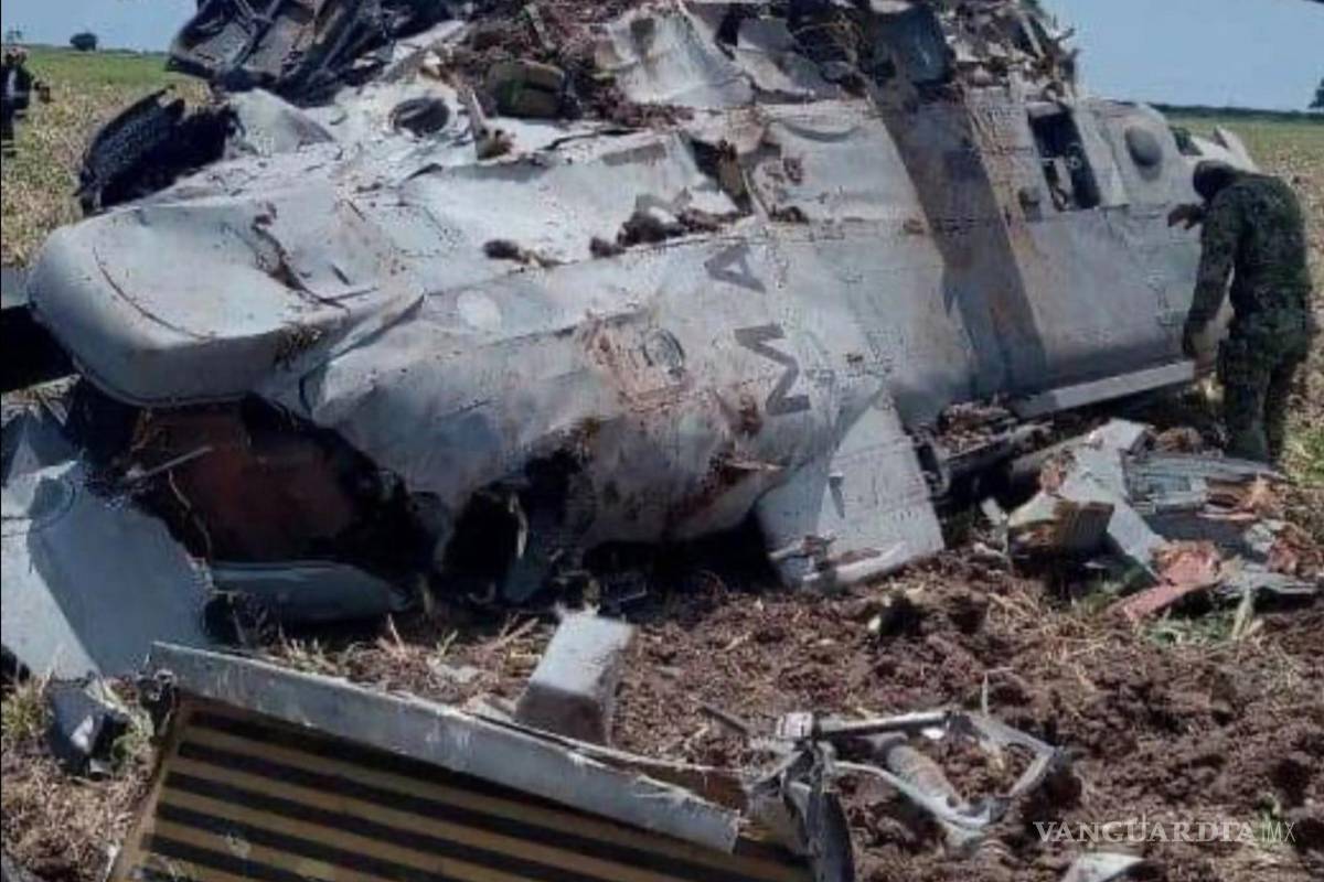 Ordena la Semar una investigación tras la caída de helicóptero en Sinaloa