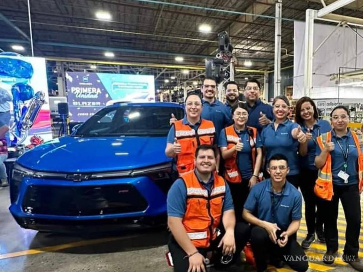 $!La camioneta completamente eléctrica Blazer EV fue producida en Ramos Arizpe.