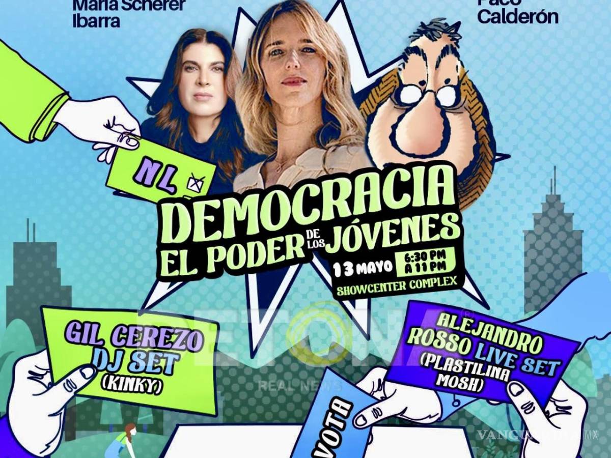 $!”Democracia: el poder de los jóvenes”.