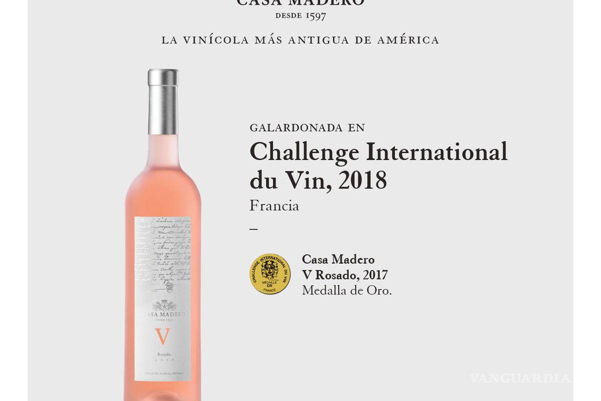 Suma Casa Madero premios en Francia por calidad de vino