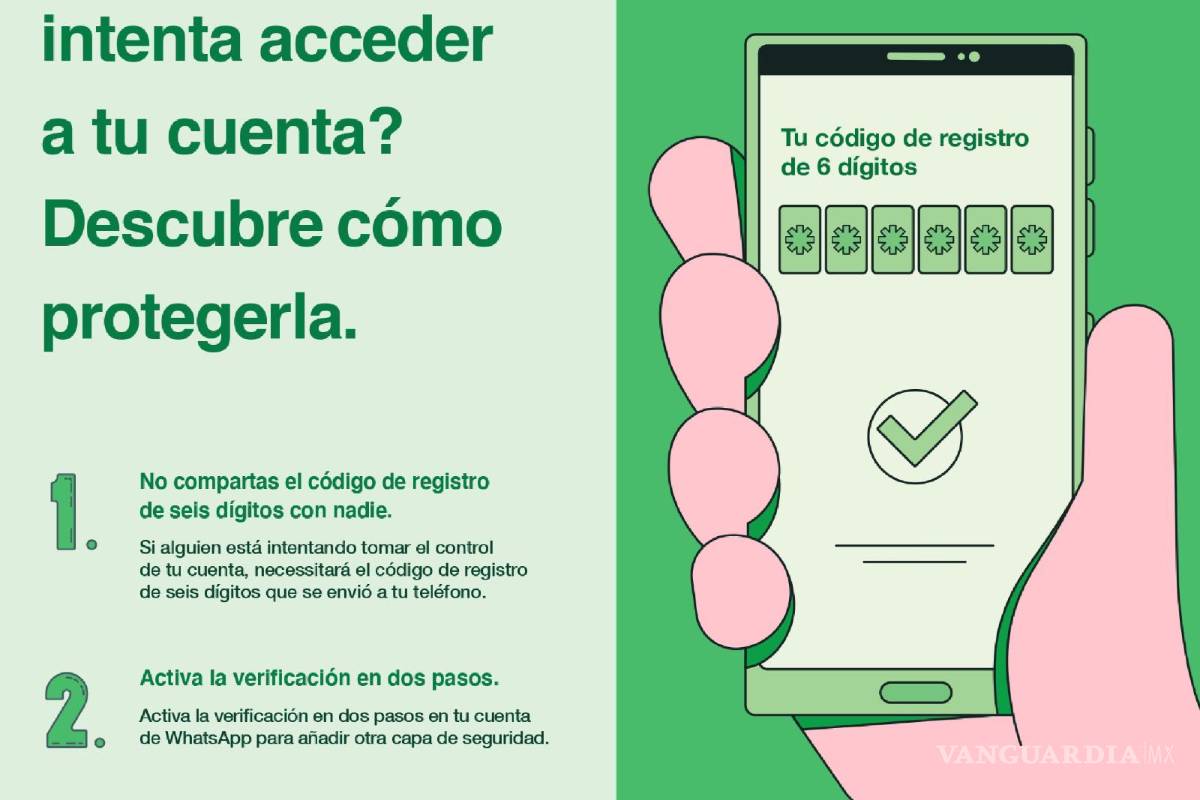 $!Alertan sobre seguridad en WhatsApp ante hackeos y difunde medidas para proteger cuentas