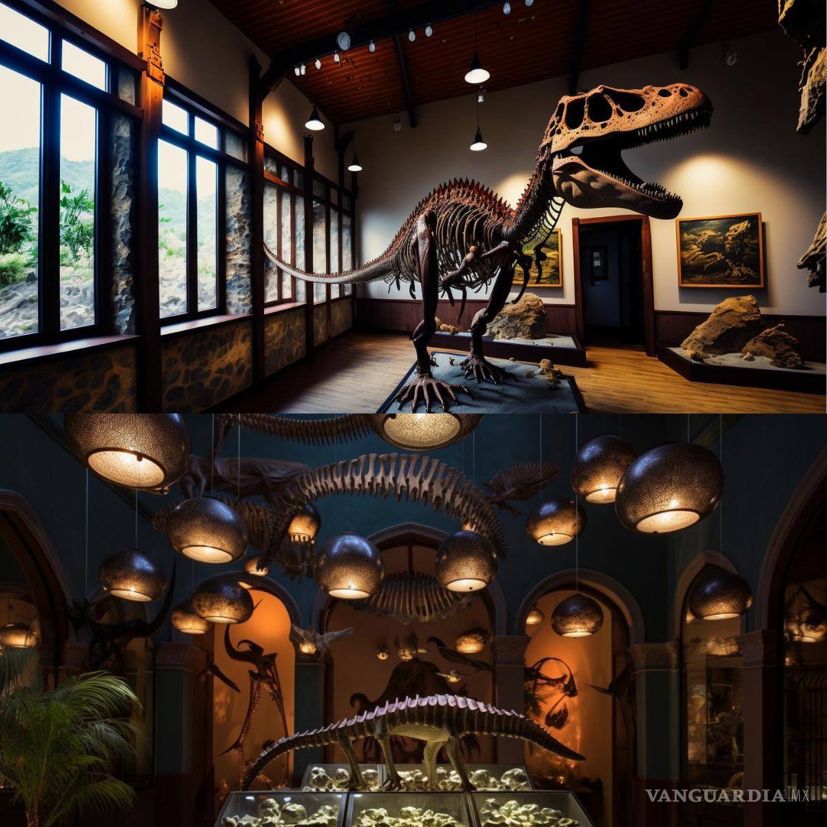 $!Sala de los grandes dinosaurios.