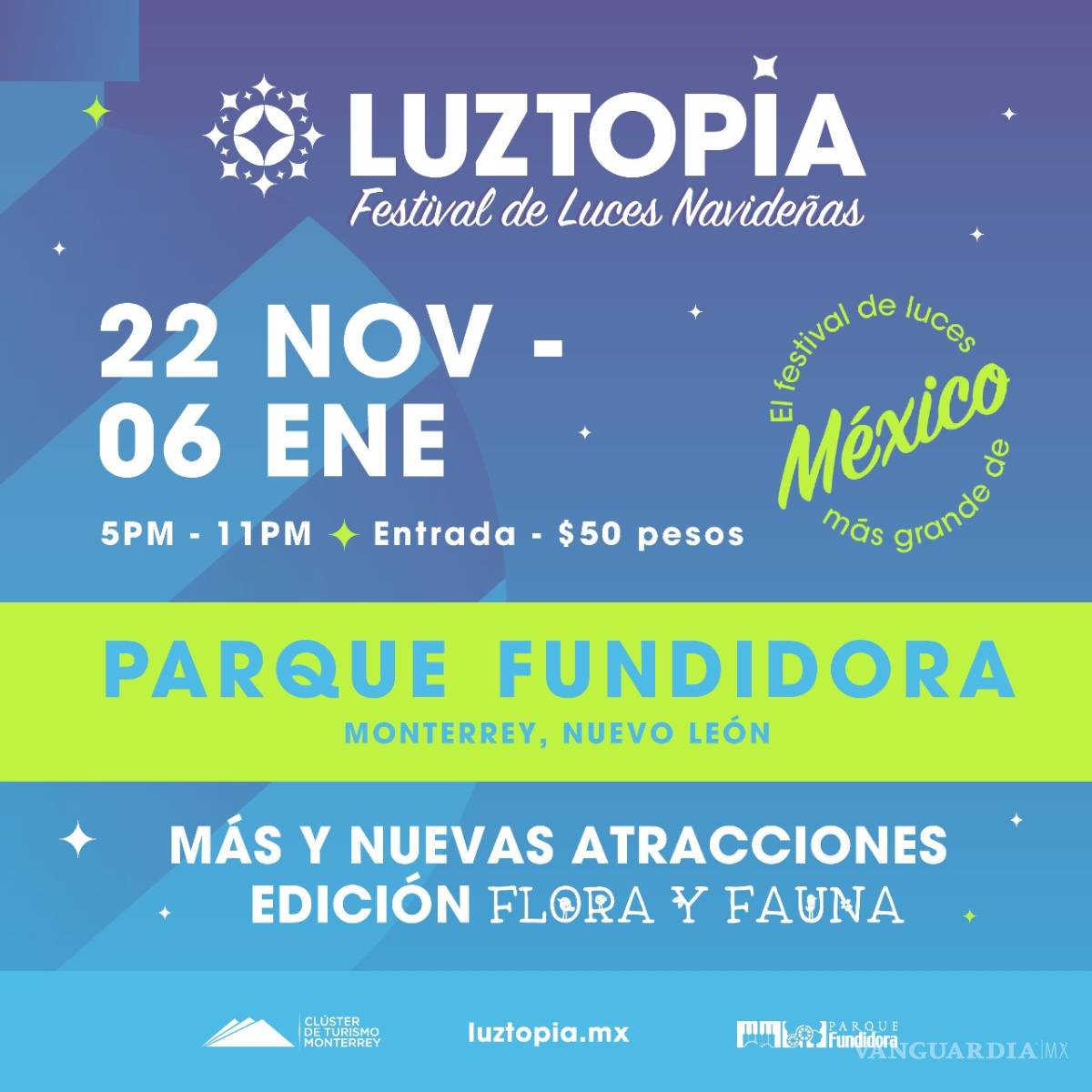 $!Regresa la magia de LUZTOPÍA a Monterrey