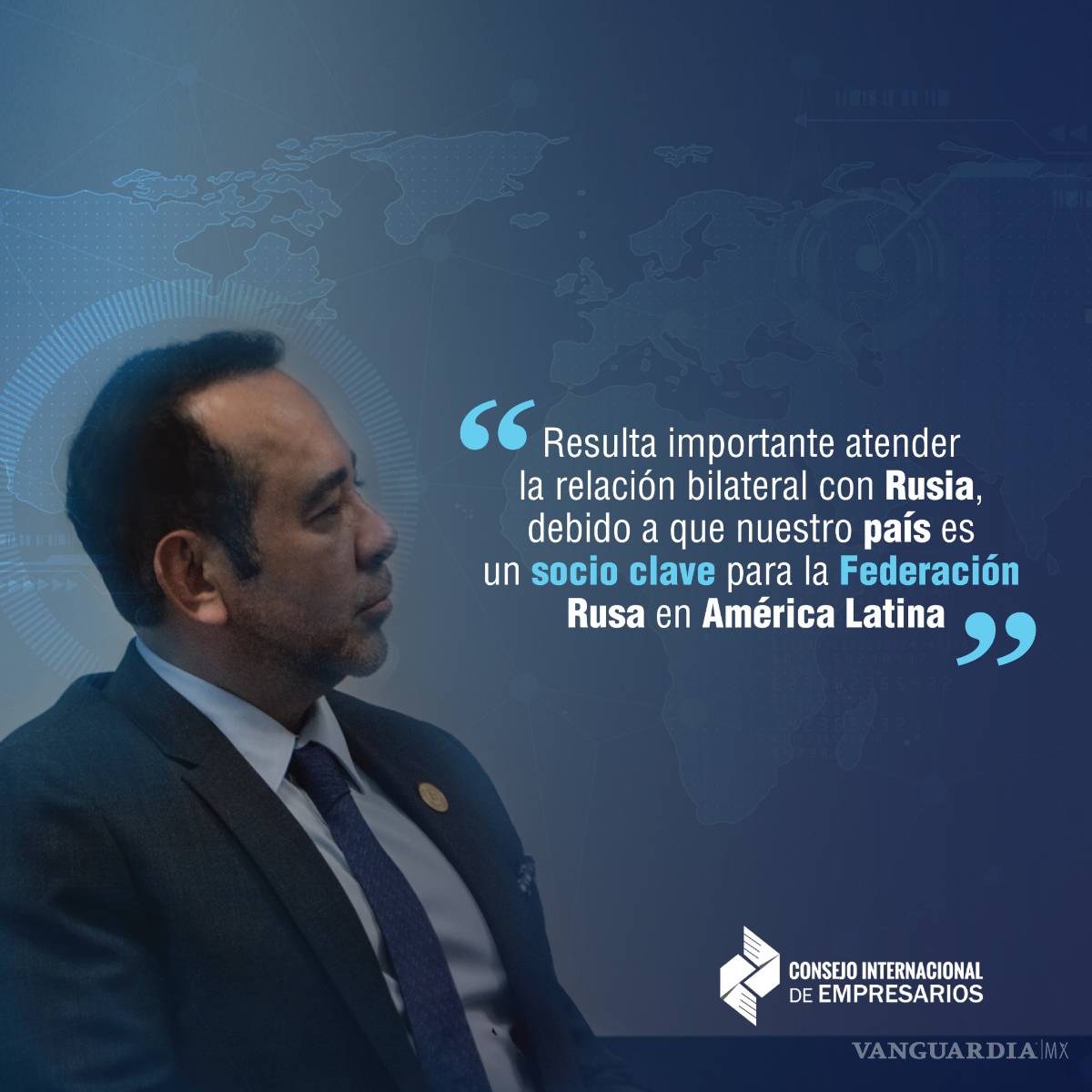 $!Reactivar la relación comercial con el mercado ruso y atraer inversiones, objetivo de las labores del COINE en Rusia