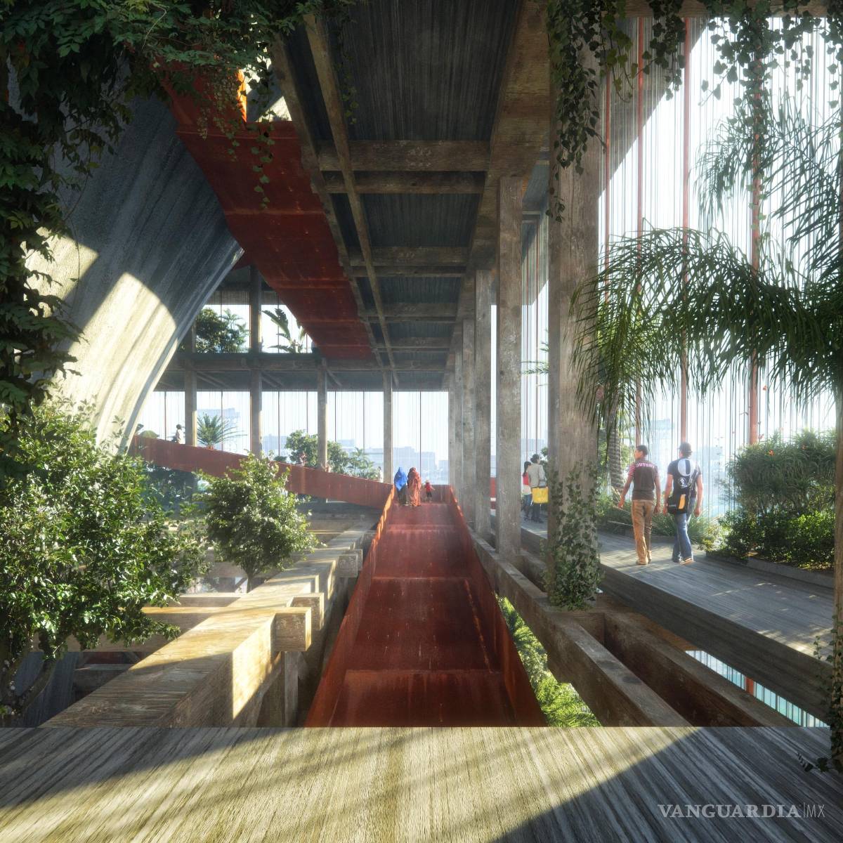 $!El publico podrá visitar la torre probiótica y disfrutar de su sano ambiente.