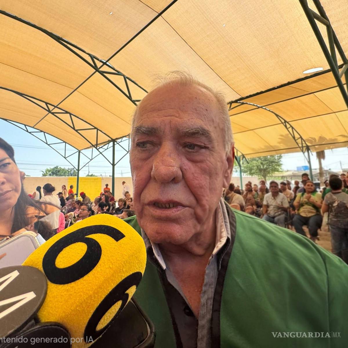 $!Eliud Felipe Aguirre Vázquez, secretario de Salud en Coahuila, pidió a la ciudadanía mantener limpios los patios para evitar criadero de garrapatas y moscos.