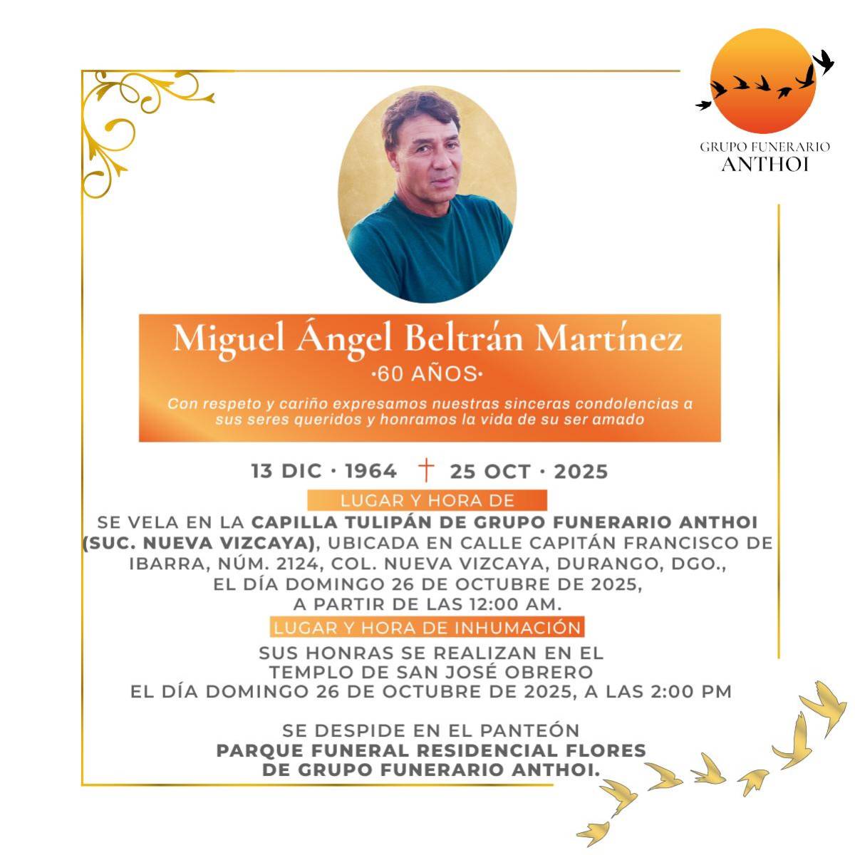 $!Asesinan al periodista Miguel Ángel Beltrán Martínez en Durango; FGE investiga el caso