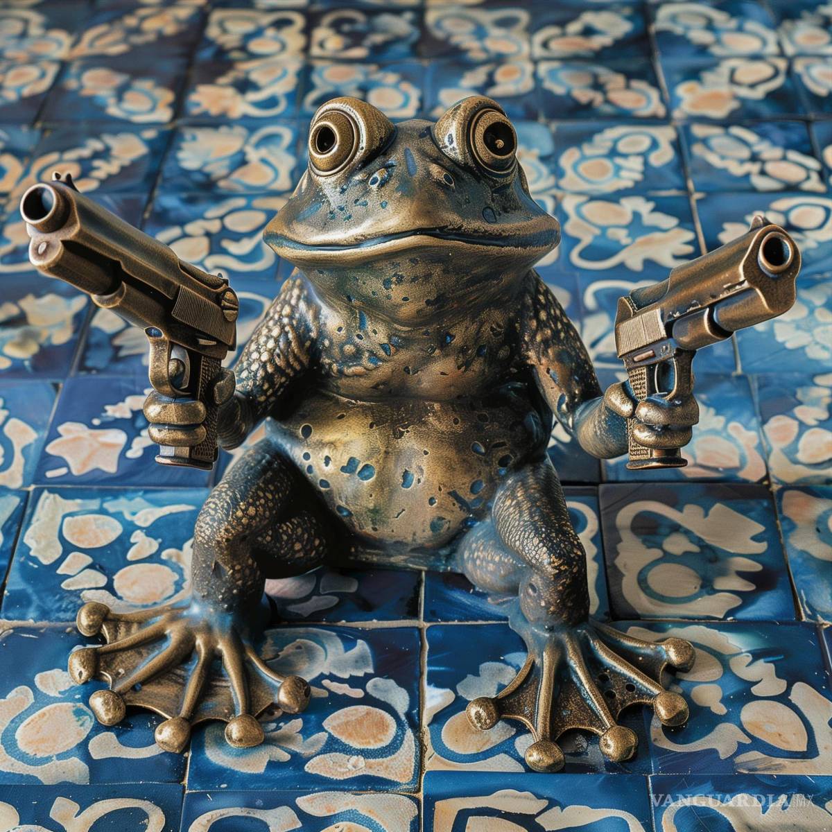 $!Ranitas armadas para que se defiendan...