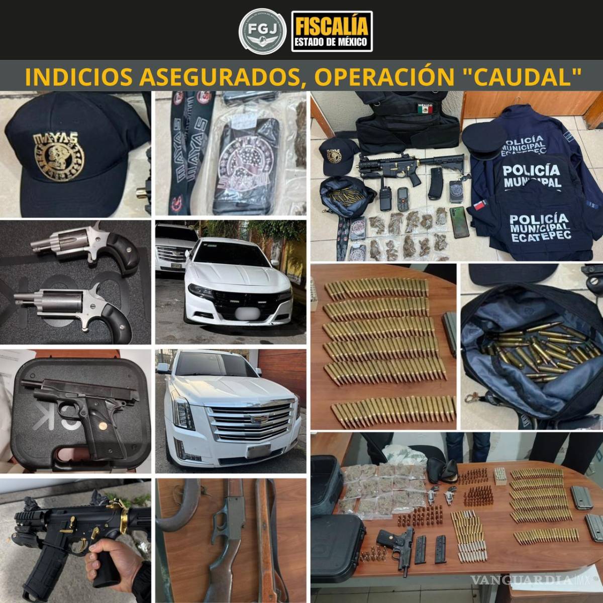 $!Los detenidos fueron trasladados a distintos penales mexiquenses, donde permanecerán en espera de que un juez determine su situación jurídica.