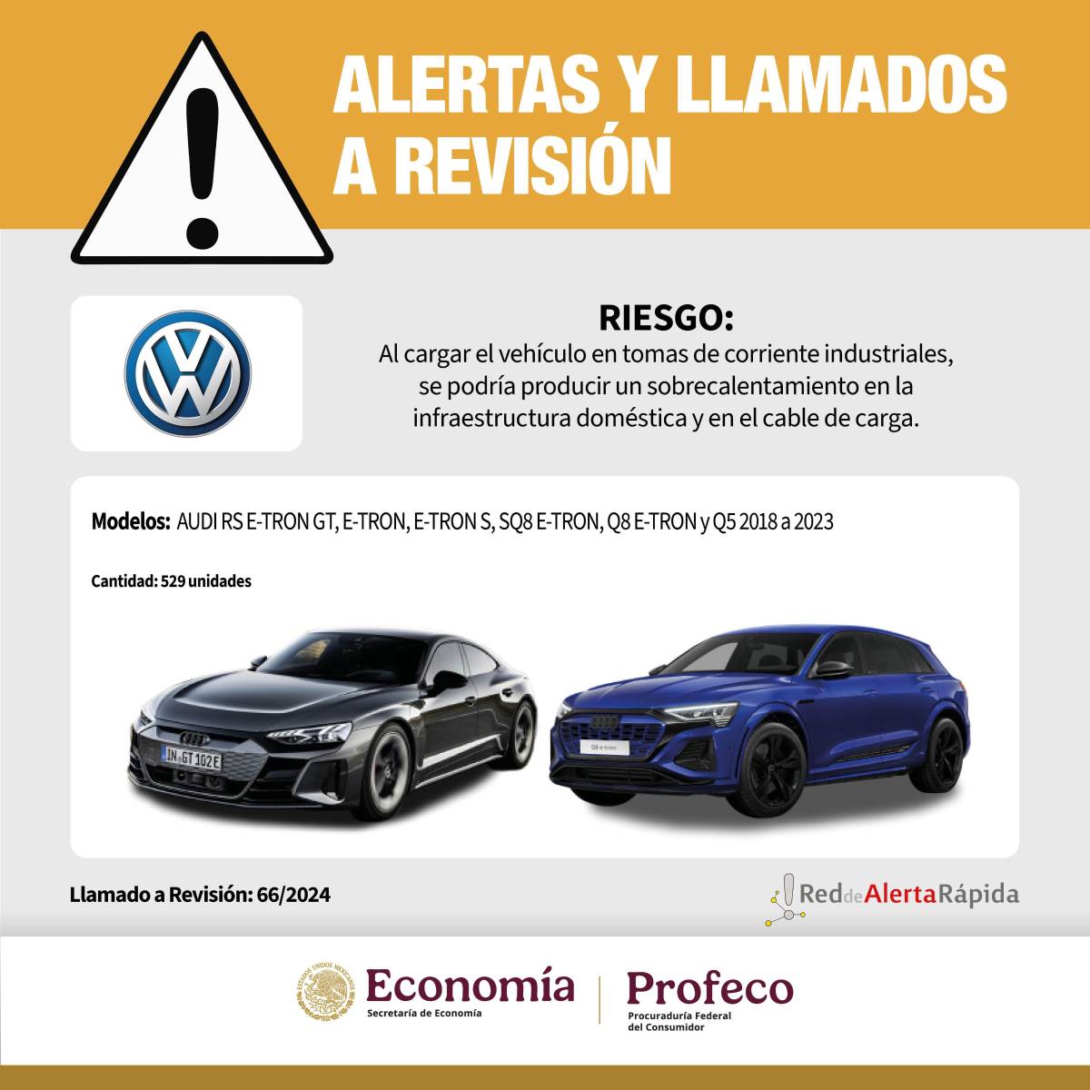 $!Profeco emite alertas de seguridad y llamados a revisión para vehículos de KIA, Toyota, Volkswagen y Mazda