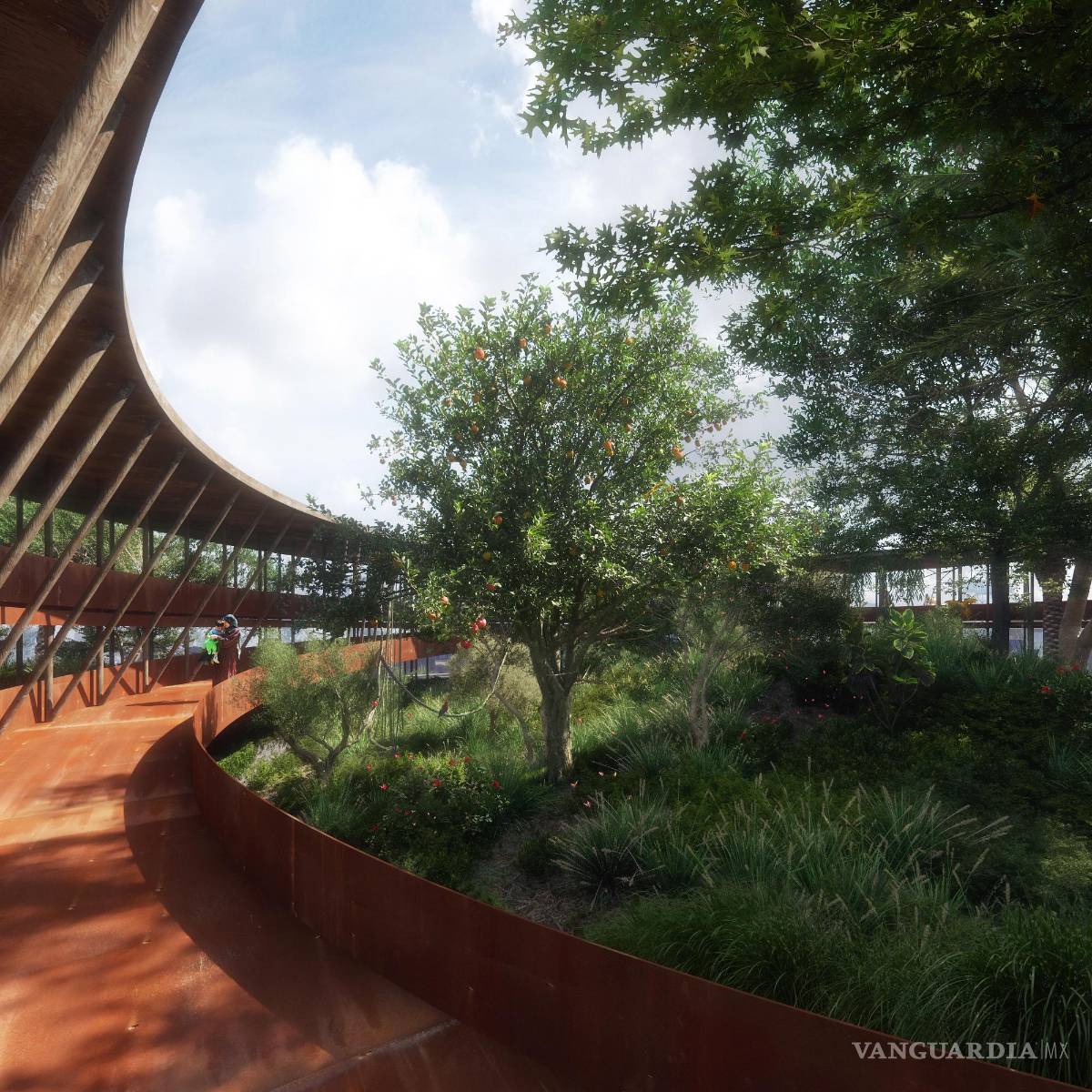 $!Dentro de cada torre de agua reutilizada se plantarán distintas especies vegetales.