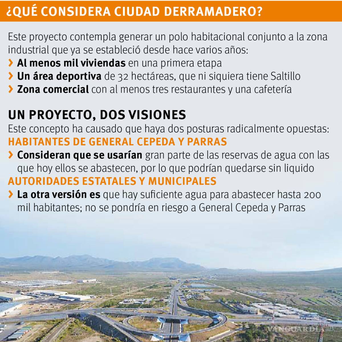 $!Conagua avala plan hídrico para abastecer la zona de Derramadero; ejidatarios de General Cepeda y Parras se oponen al proyecto
