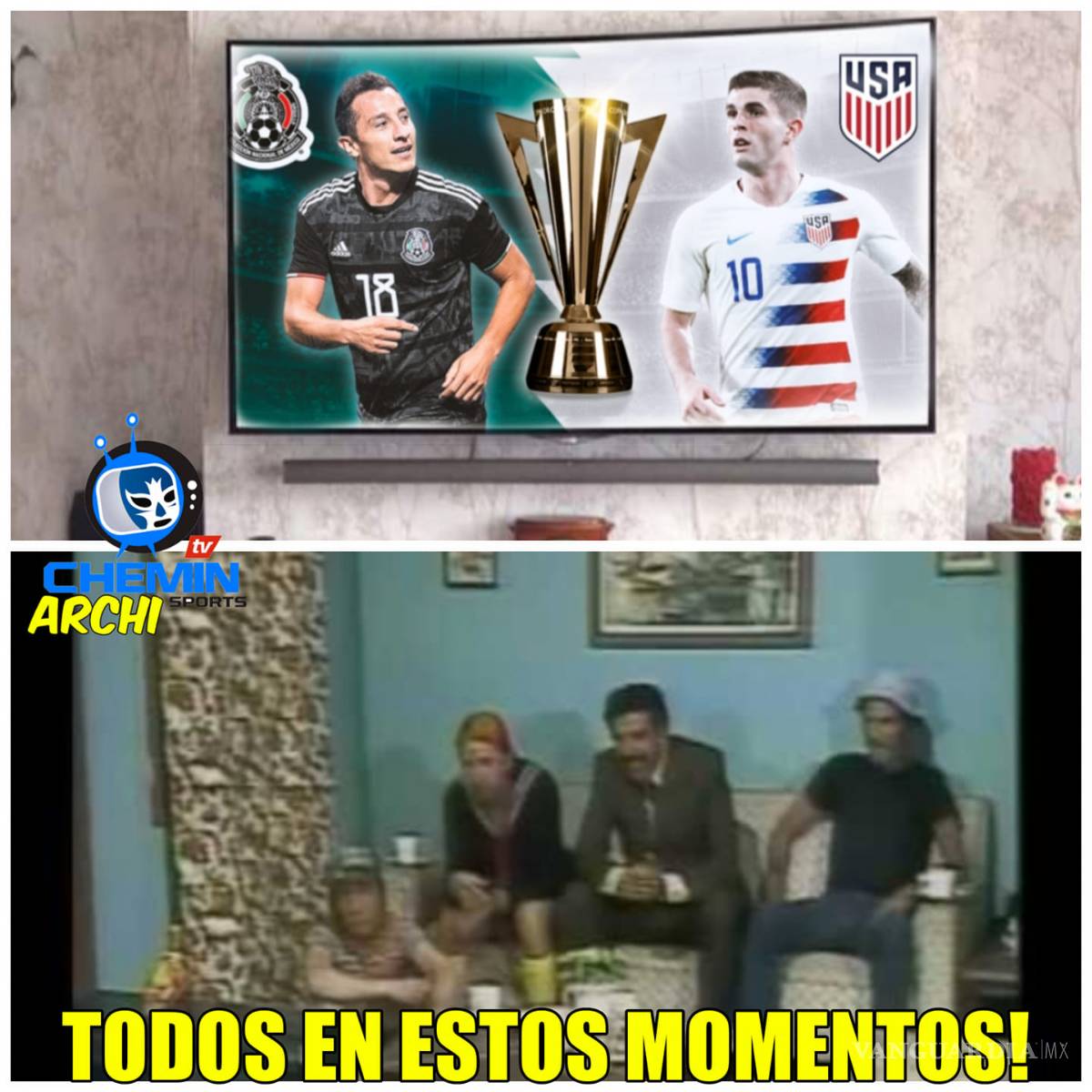 $!Los memes de la victoria de México en la Copa Oro
