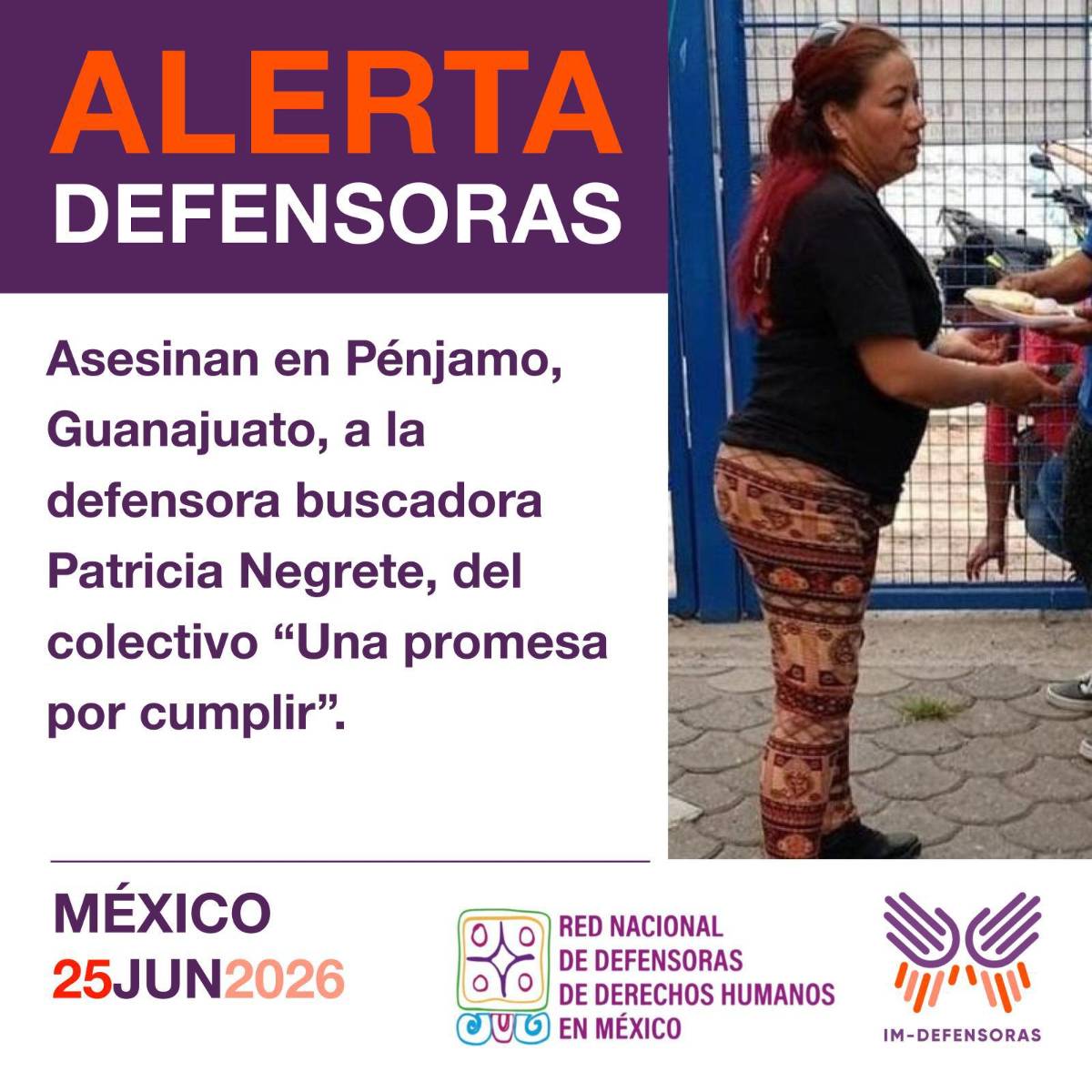 $!Asesinan a buscadora del colectivo ‘Una Promesa por Cumplir’ en Pénjamo, Guanajuato, tras salir de su trabajo