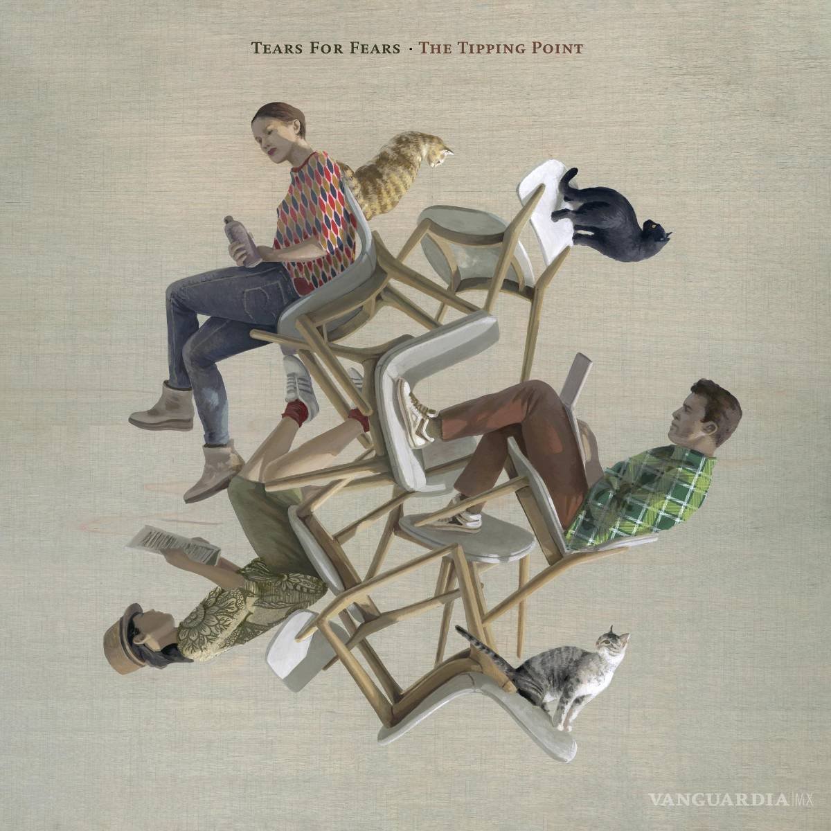 $!En esta imagen difundida por Concord Records, la portada del disco The Tipping Point de Tears for Fears. AP/Concord Records