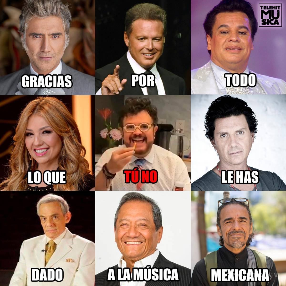 $!Este es el meme de la discordia entre Telehit y Aleks Syntek.