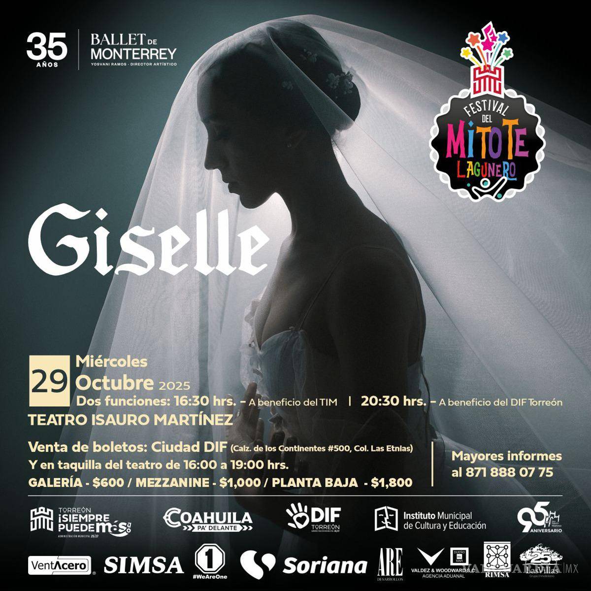 $!“Giselle” combina técnica, poesía y dramatismo en una historia de amor y perdón.