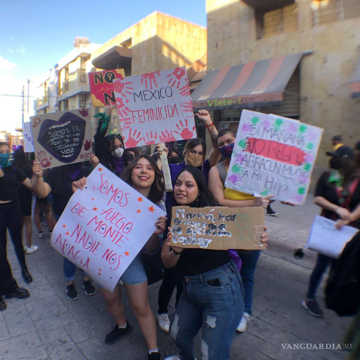$!Las marchas del 8M se han convertido desde hace años en un poderoso escaparate de jóvenes.