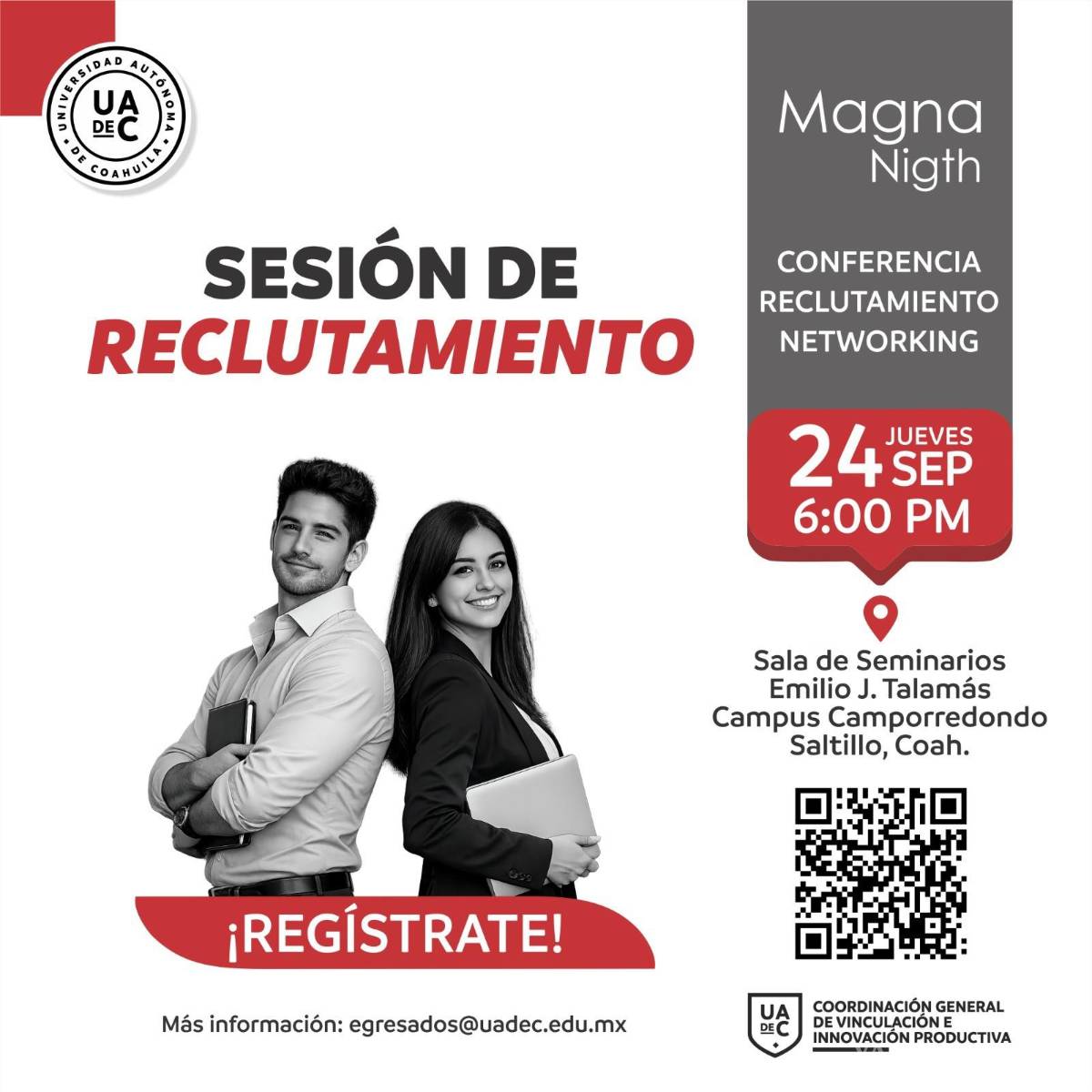 $!El encuentro “Magna Night” contempla más de 30 vacantes, principalmente para puestos de mandos medios y gerenciales.