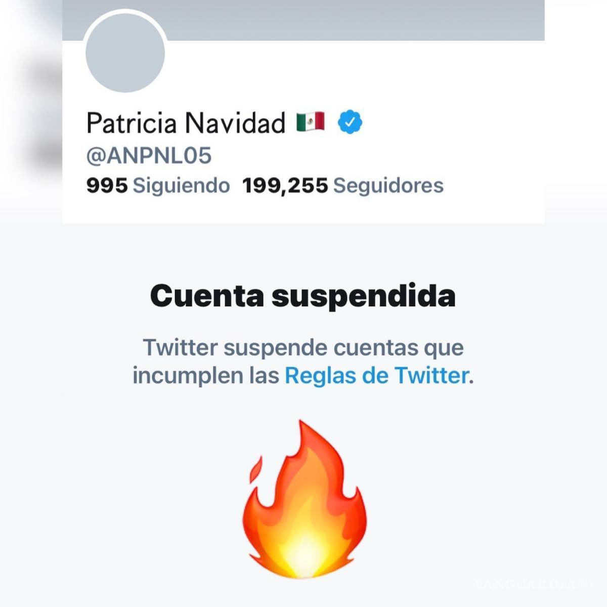 $!¡Se le cayó el evento! Suspenden cuenta de Twitter de Paty Navidad