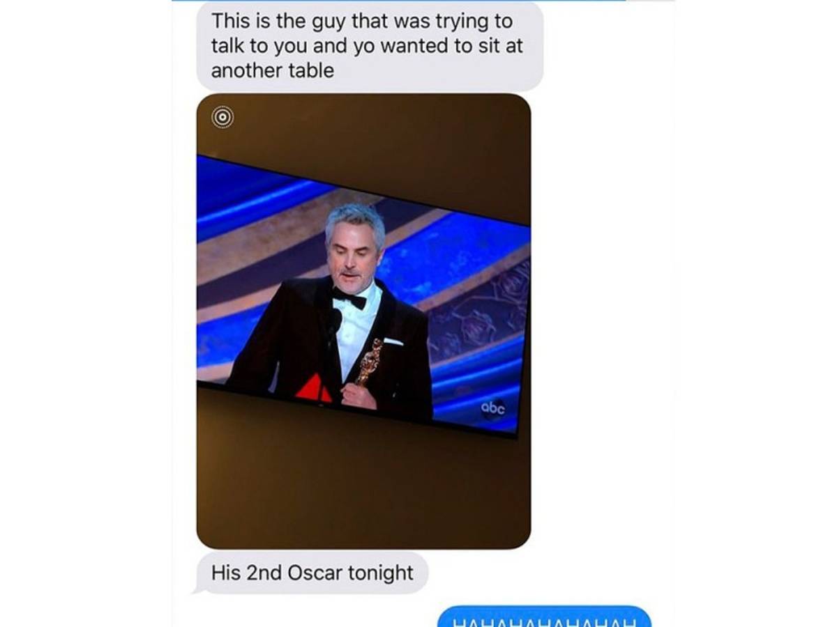 $!Mira la sensual modelo que bateó a Alfonso Cuarón, y que ahora se arrepiente (FOTOS)