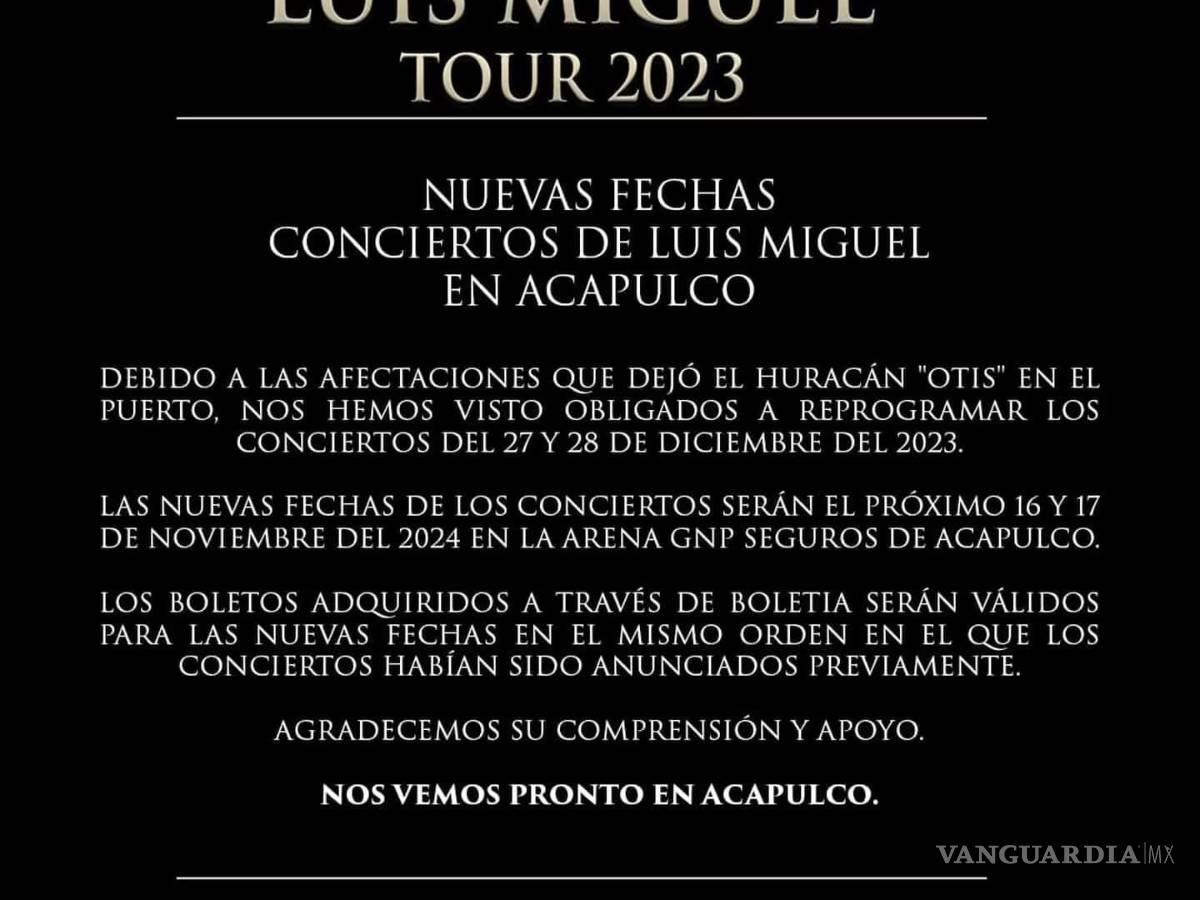 $!Estas serían las únicas dos fechas oficiales para el 2024.